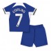 Maillot de foot Chelsea Raheem Sterling #7 Domicile vêtements enfant 2023-24 Manches Courtes (+ pantalon court)